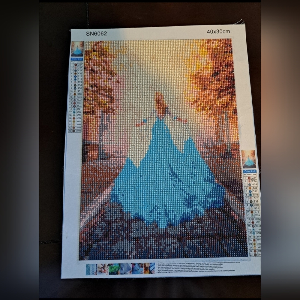 Completed Diamond Painting